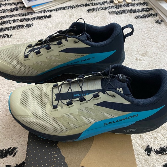 Salomon trail running shoes sense ride 5 - Picture 1 of 4